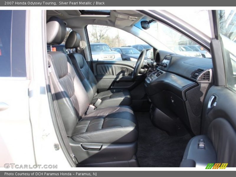 Silver Pearl Metallic / Black 2007 Honda Odyssey Touring