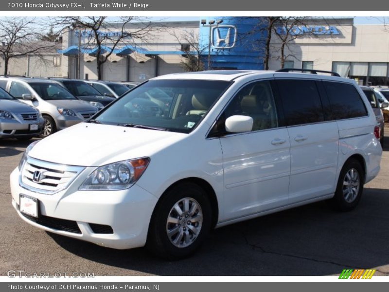 Taffeta White / Beige 2010 Honda Odyssey EX-L