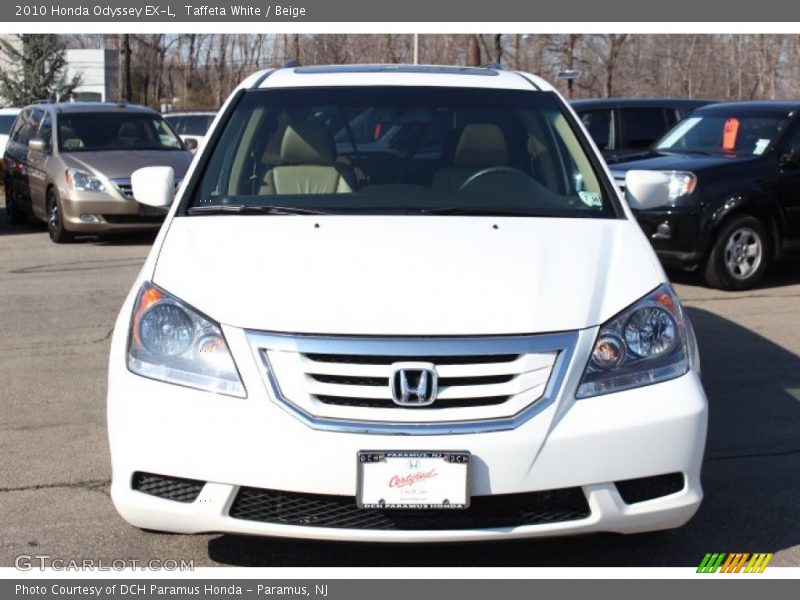 Taffeta White / Beige 2010 Honda Odyssey EX-L