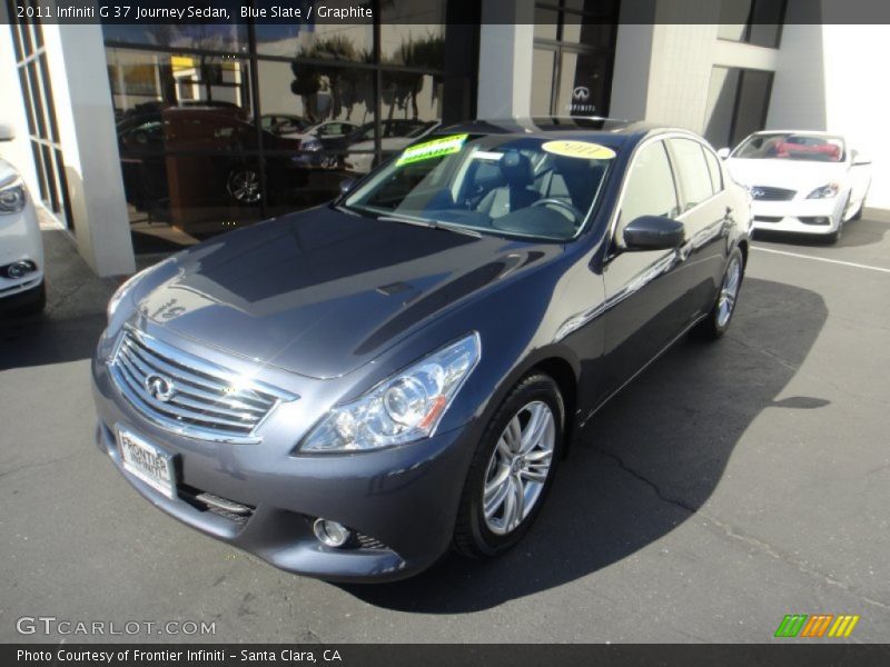 Blue Slate / Graphite 2011 Infiniti G 37 Journey Sedan