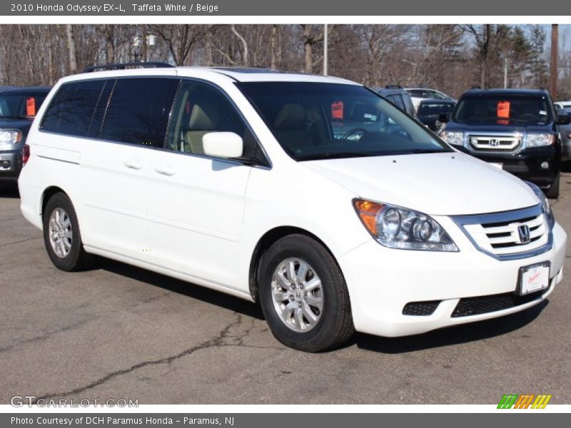 Taffeta White / Beige 2010 Honda Odyssey EX-L
