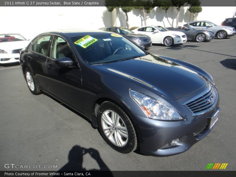Blue Slate / Graphite 2011 Infiniti G 37 Journey Sedan