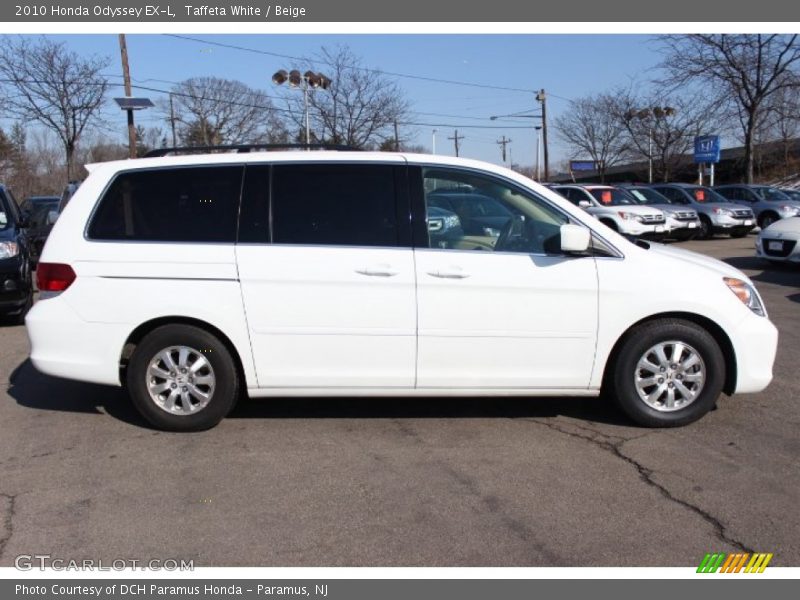 Taffeta White / Beige 2010 Honda Odyssey EX-L