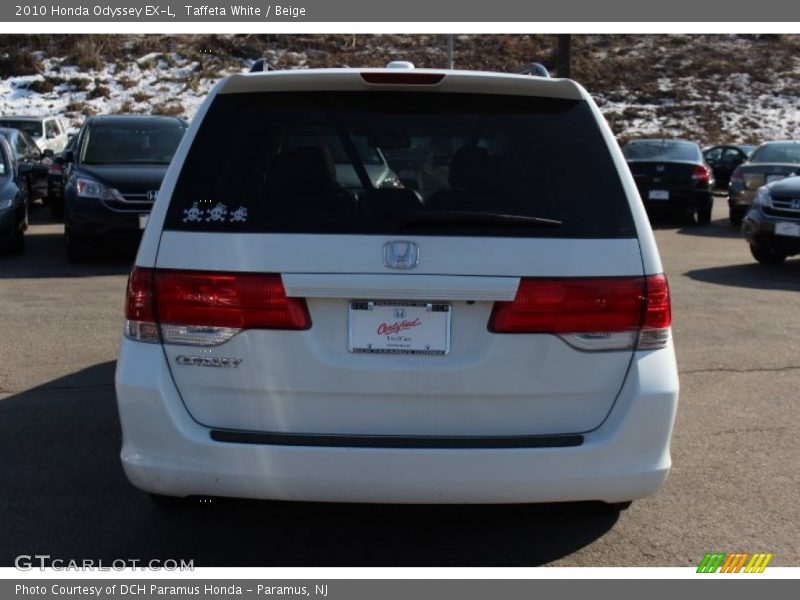 Taffeta White / Beige 2010 Honda Odyssey EX-L
