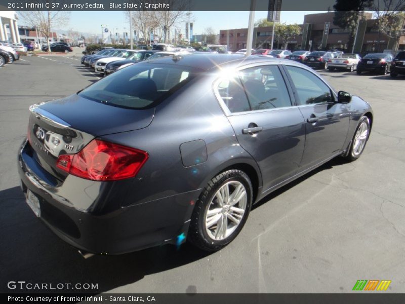Blue Slate / Graphite 2011 Infiniti G 37 Journey Sedan