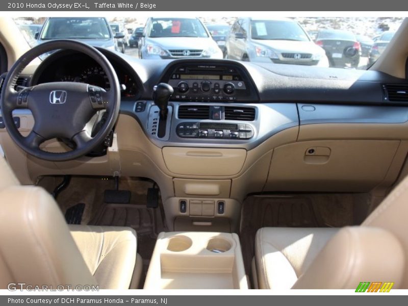 Taffeta White / Beige 2010 Honda Odyssey EX-L