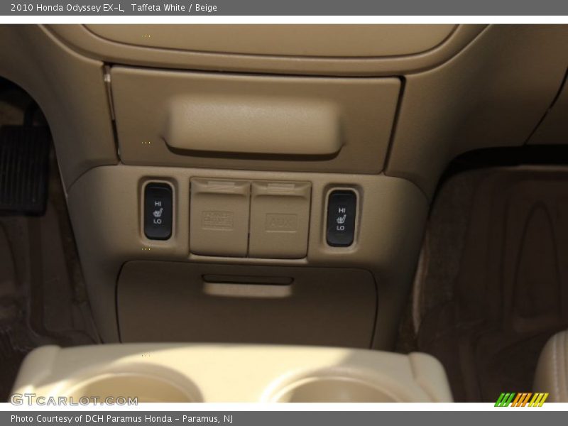 Taffeta White / Beige 2010 Honda Odyssey EX-L