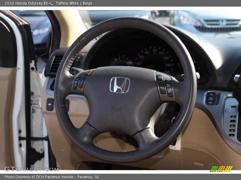 Taffeta White / Beige 2010 Honda Odyssey EX-L