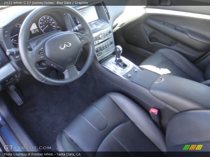 Blue Slate / Graphite 2011 Infiniti G 37 Journey Sedan