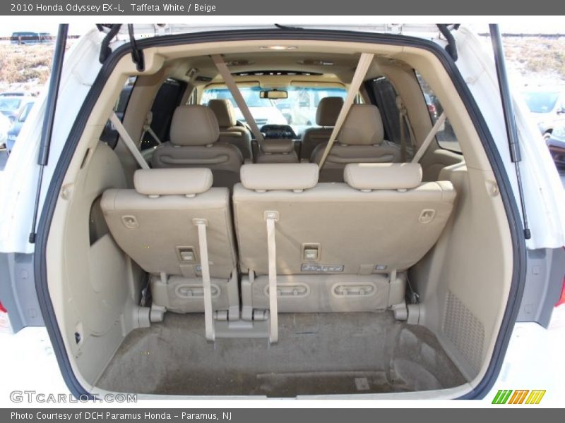Taffeta White / Beige 2010 Honda Odyssey EX-L