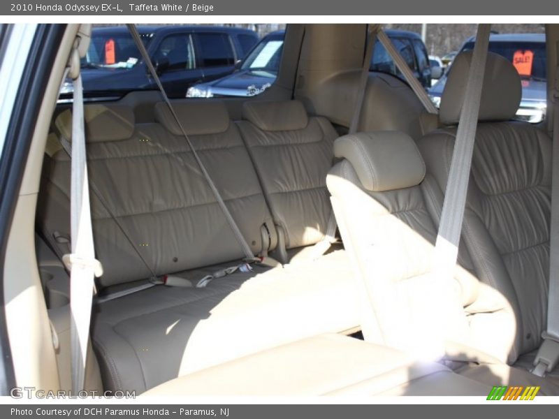 Taffeta White / Beige 2010 Honda Odyssey EX-L