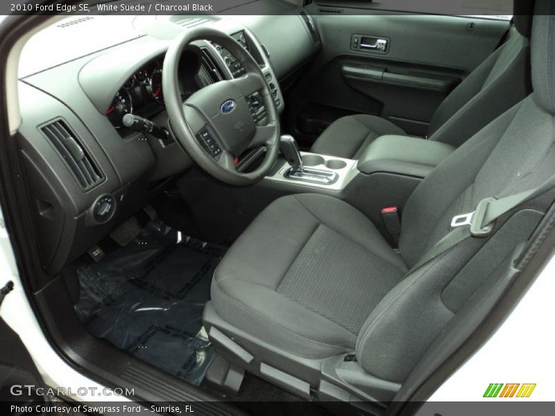  2010 Edge SE Charcoal Black Interior