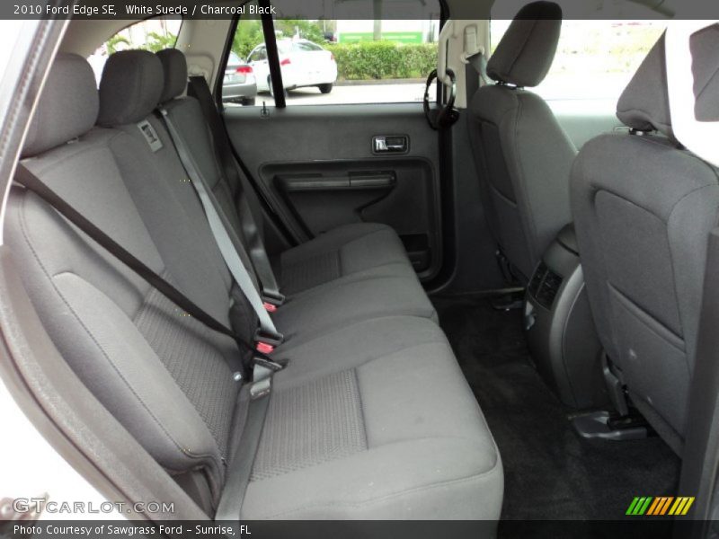 Rear Seat of 2010 Edge SE