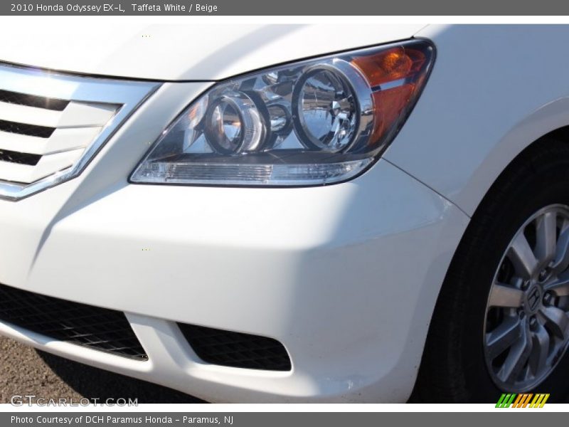 Taffeta White / Beige 2010 Honda Odyssey EX-L