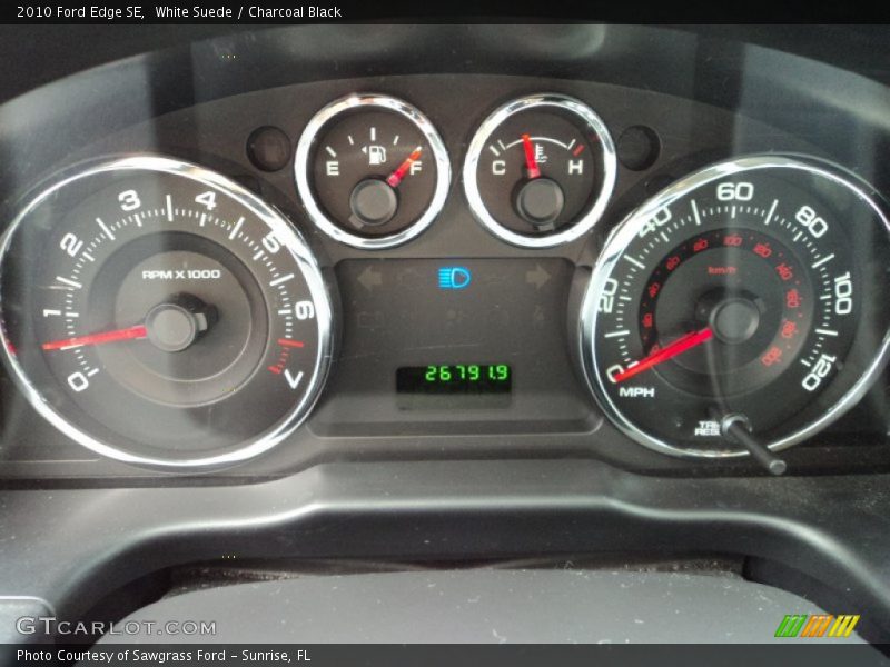  2010 Edge SE SE Gauges