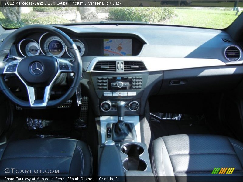 Dashboard of 2012 C 250 Coupe