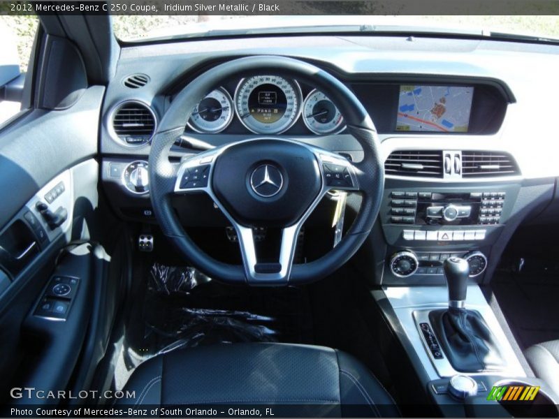 Dashboard of 2012 C 250 Coupe