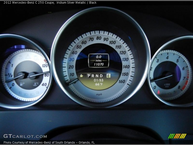  2012 C 250 Coupe 250 Coupe Gauges