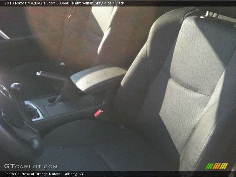 Metropolitan Gray Mica / Black 2010 Mazda MAZDA3 s Sport 5 Door