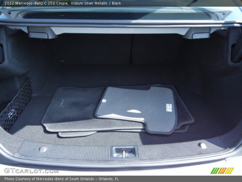  2012 C 250 Coupe Trunk