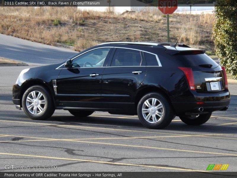 Black Raven / Ebony/Titanium 2011 Cadillac SRX FWD