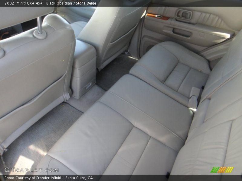 Rear Seat of 2002 QX4 4x4