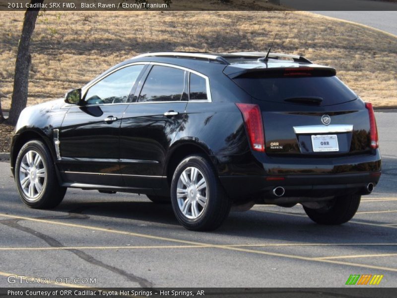 Black Raven / Ebony/Titanium 2011 Cadillac SRX FWD
