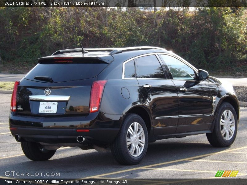 Black Raven / Ebony/Titanium 2011 Cadillac SRX FWD