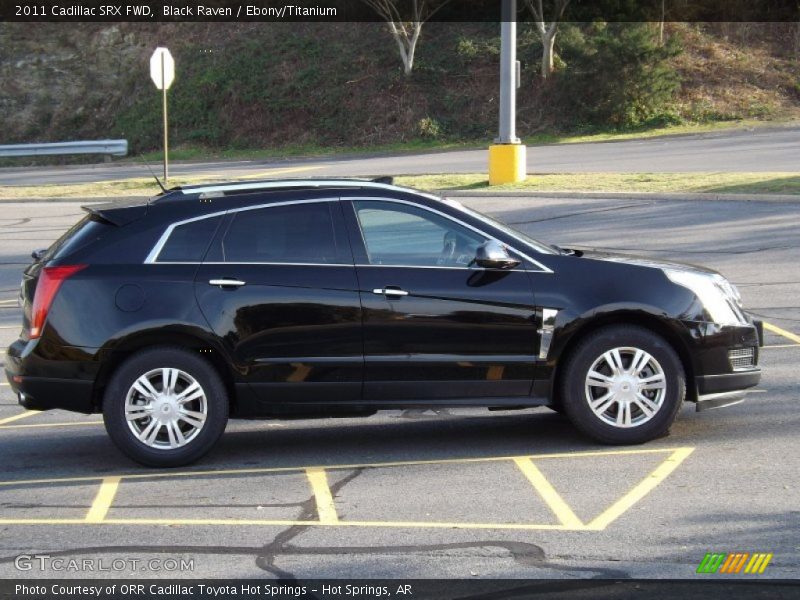 Black Raven / Ebony/Titanium 2011 Cadillac SRX FWD