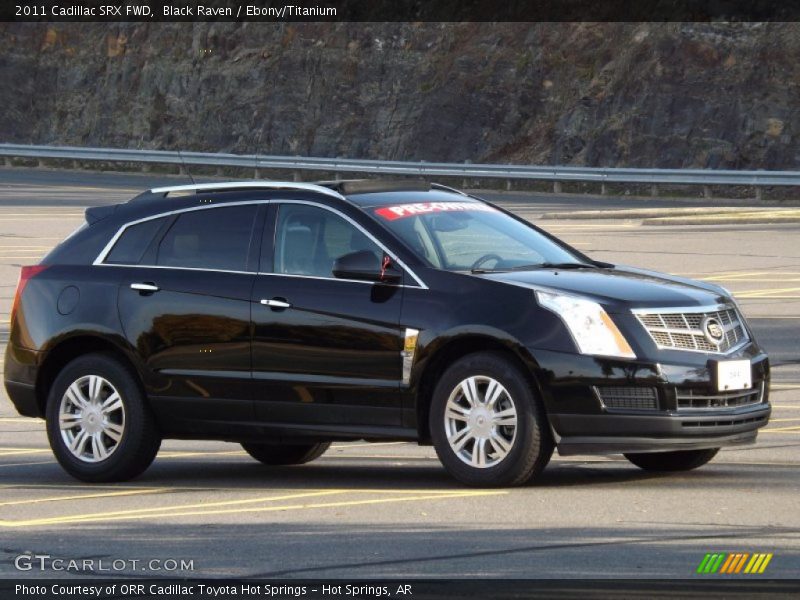 Black Raven / Ebony/Titanium 2011 Cadillac SRX FWD