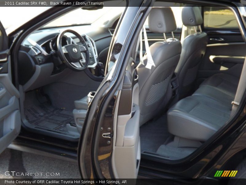 Black Raven / Ebony/Titanium 2011 Cadillac SRX FWD