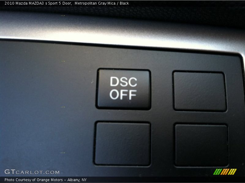 Metropolitan Gray Mica / Black 2010 Mazda MAZDA3 s Sport 5 Door