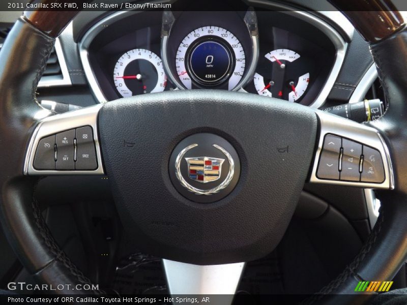 Black Raven / Ebony/Titanium 2011 Cadillac SRX FWD