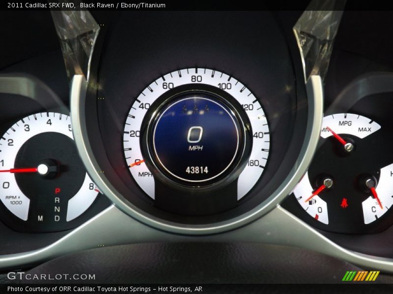 Black Raven / Ebony/Titanium 2011 Cadillac SRX FWD