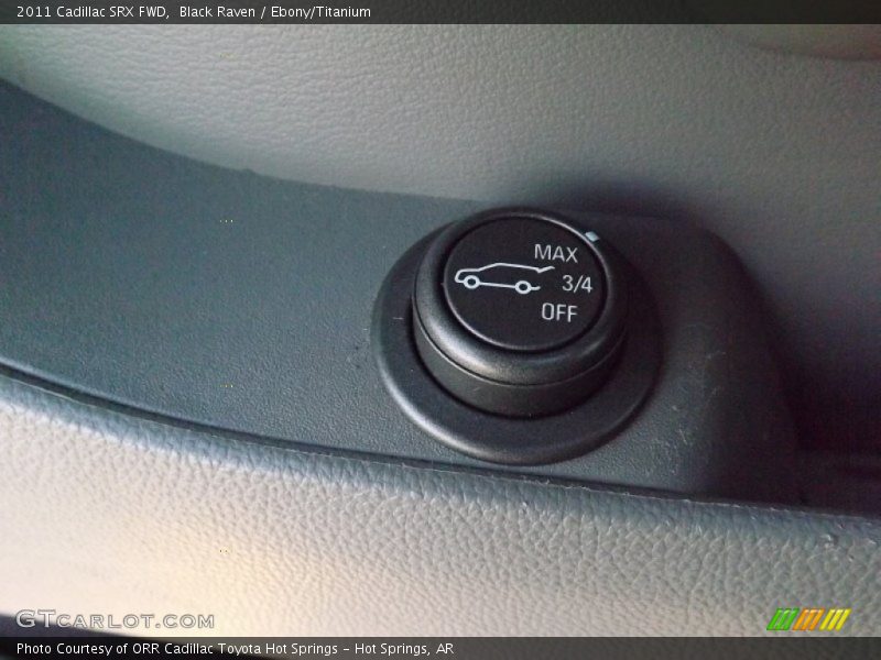 Black Raven / Ebony/Titanium 2011 Cadillac SRX FWD