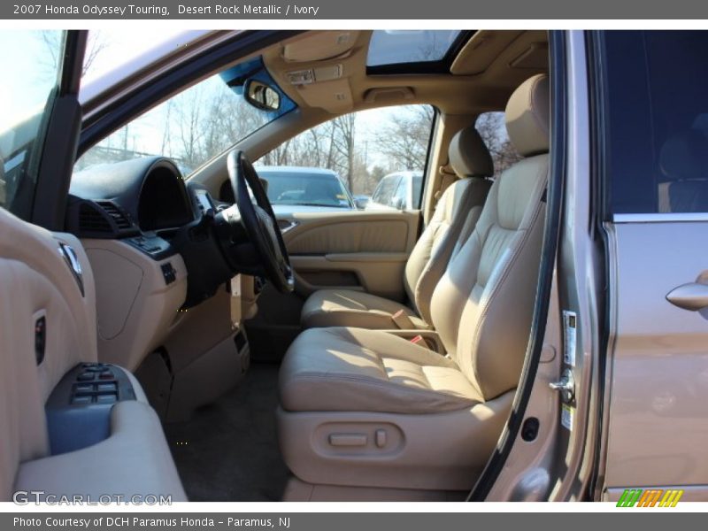 Desert Rock Metallic / Ivory 2007 Honda Odyssey Touring