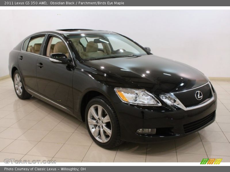 Front 3/4 View of 2011 GS 350 AWD