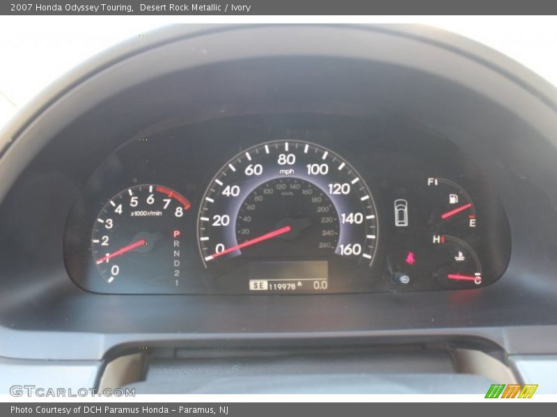 Desert Rock Metallic / Ivory 2007 Honda Odyssey Touring