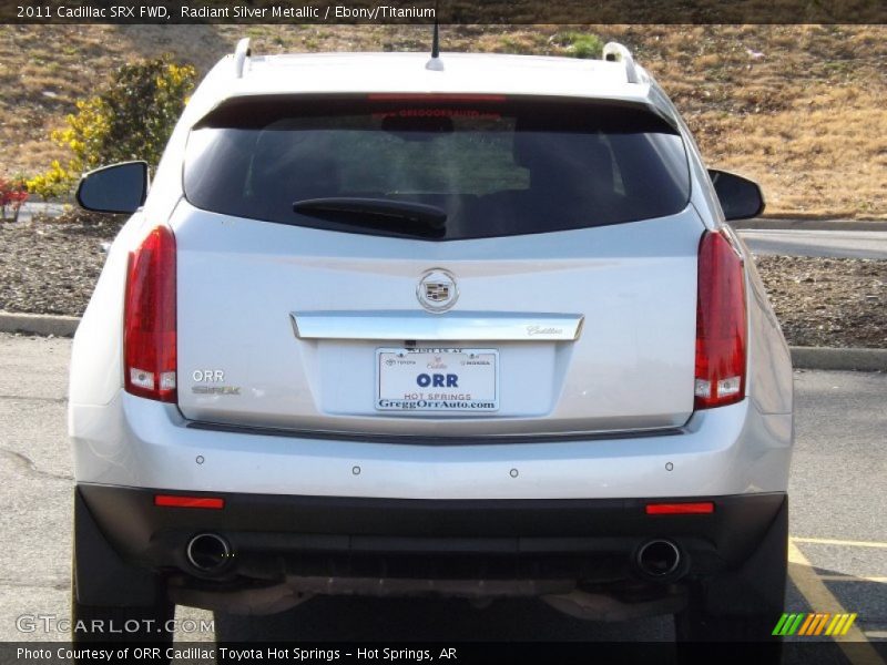 Radiant Silver Metallic / Ebony/Titanium 2011 Cadillac SRX FWD