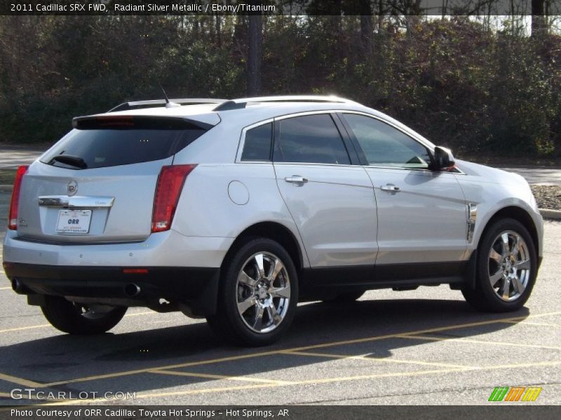 Radiant Silver Metallic / Ebony/Titanium 2011 Cadillac SRX FWD