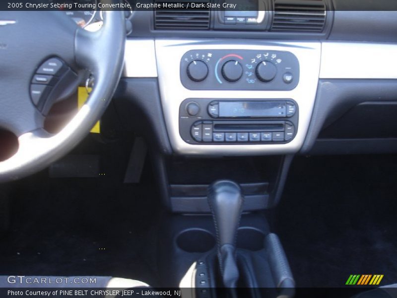 Graphite Metallic / Dark Slate Gray 2005 Chrysler Sebring Touring Convertible
