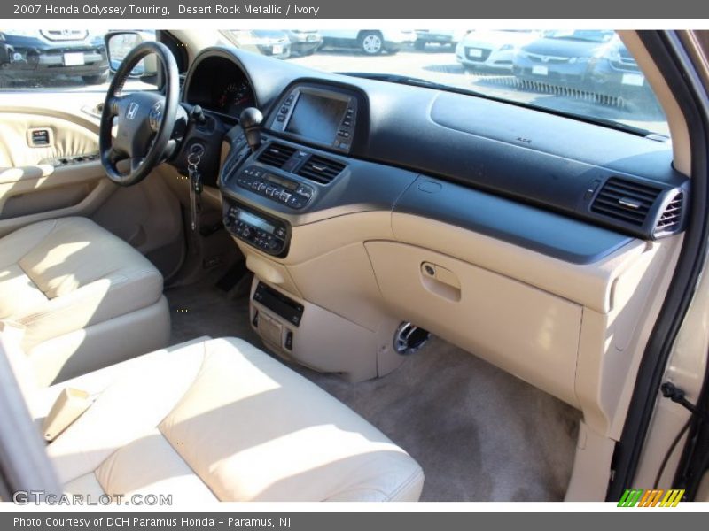 Desert Rock Metallic / Ivory 2007 Honda Odyssey Touring