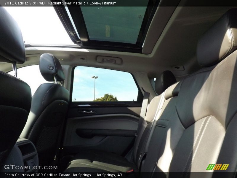 Radiant Silver Metallic / Ebony/Titanium 2011 Cadillac SRX FWD