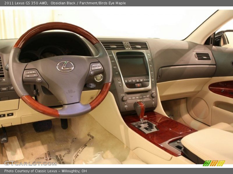 Dashboard of 2011 GS 350 AWD