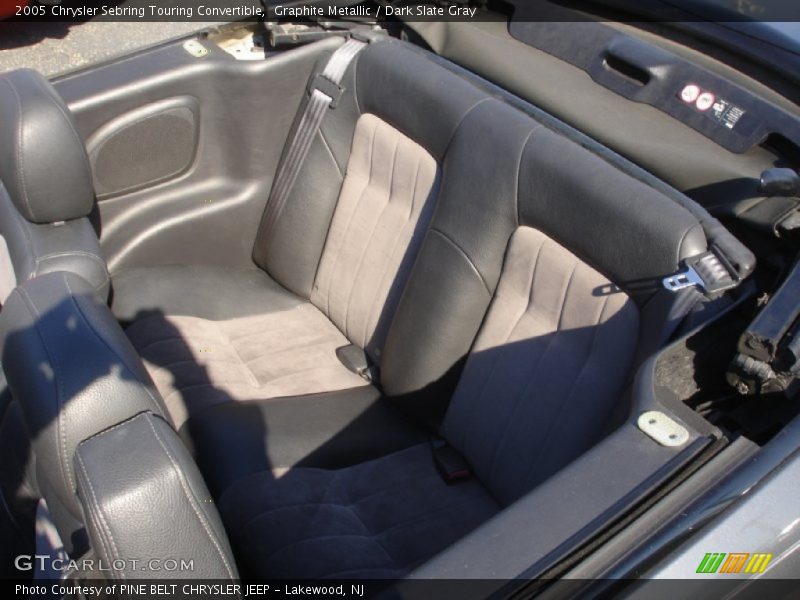 Graphite Metallic / Dark Slate Gray 2005 Chrysler Sebring Touring Convertible