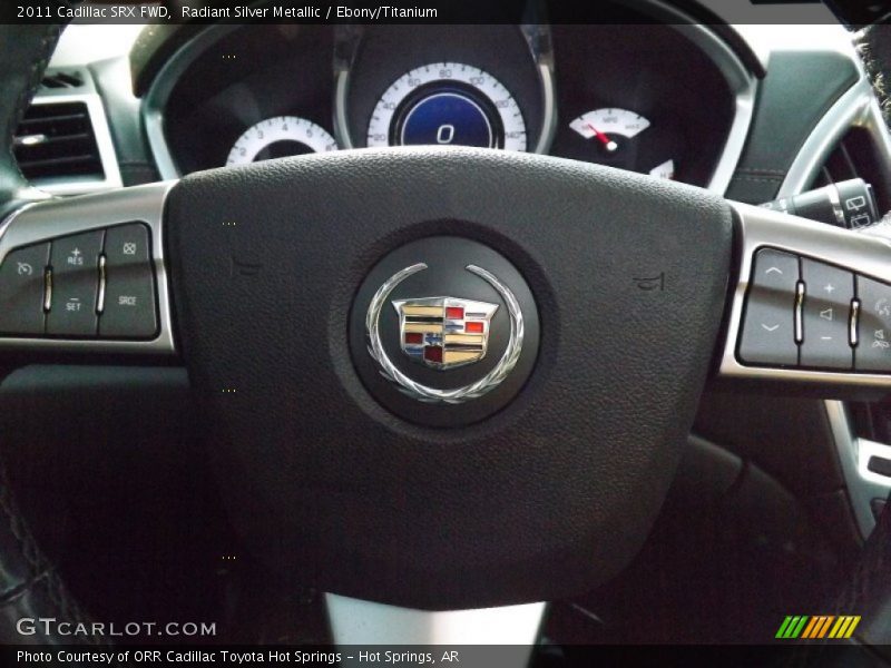 Radiant Silver Metallic / Ebony/Titanium 2011 Cadillac SRX FWD