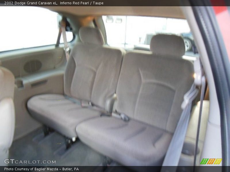 Inferno Red Pearl / Taupe 2002 Dodge Grand Caravan eL
