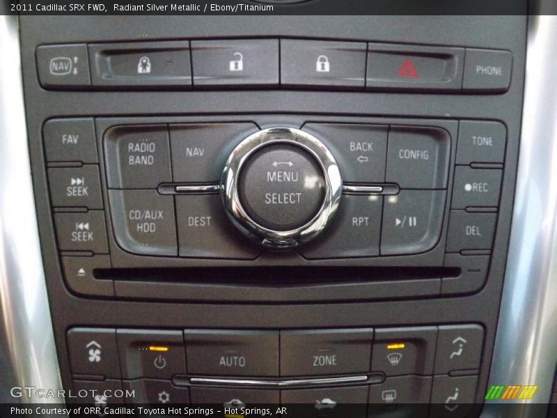 Radiant Silver Metallic / Ebony/Titanium 2011 Cadillac SRX FWD