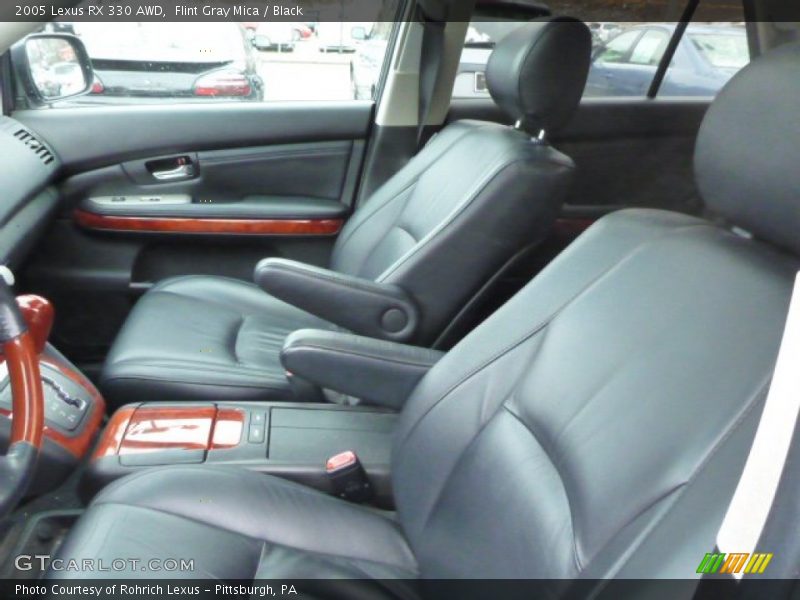 Flint Gray Mica / Black 2005 Lexus RX 330 AWD