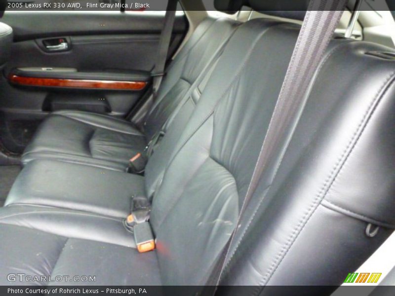 Flint Gray Mica / Black 2005 Lexus RX 330 AWD